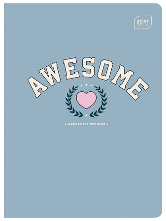 Interdruk Zeszyt A5 32 kartki trzy kolorowe linie Chłopiec