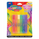 Colorino Kids Klej brokatowy Tęczowy 6 szt. 68796