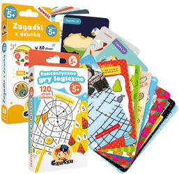 CzuCzu Zagadki Zestaw dla Pięciolatka Przedszkolaka