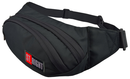 Saszetka Nerka 2 Komory ST.RIGHT WB-02 St. Gray