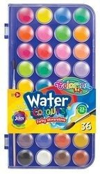 Colorino Kids Farby akwarelowe mała pastylka 36 kol.