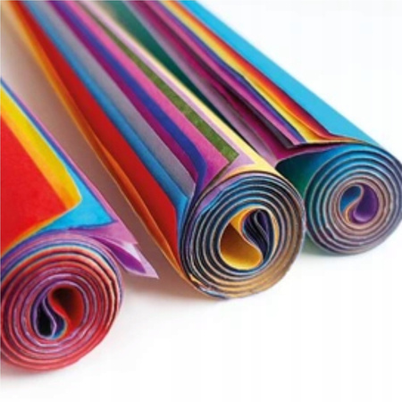 Starpak Bibuła gładka A3 w rolce 10 kolorów