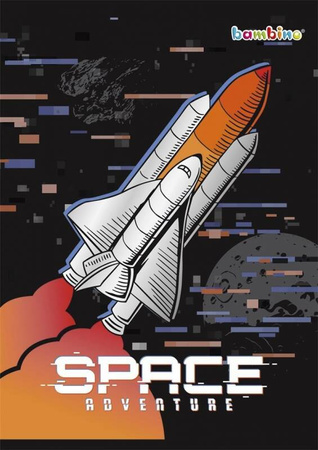 BAMBINO Zeszyt A5 16k krata laminowany