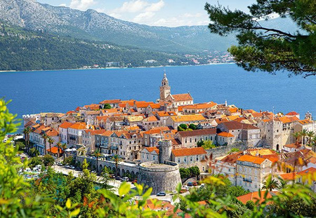 Castorland - Puzzle 3000 el. - Korcula Chorwacja