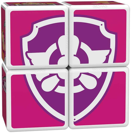 GEOMAG MAGICUBE Psi Patrol Pojazd Skye Klocki Magnetyczne 5el.