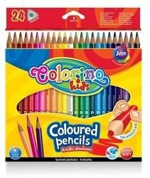 Colorino Kids Kredki ołówkowe trójkątne 24 kol  51828
