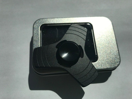 Fidget Spinner Metalowy w Pudełku - Czarny
