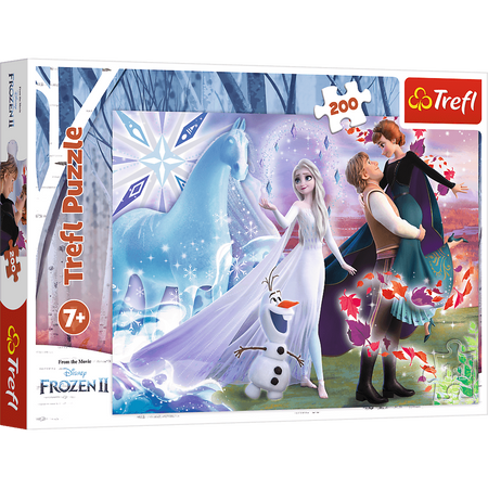 Trefl Puzzle 200 el Świat Sióstr Frozen Kraina Lodu 2
