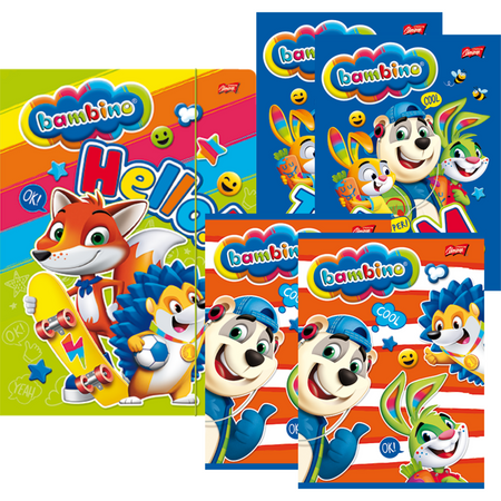 Kompletna Wyprawka Bambino Szkolna dla Chłopca XXL