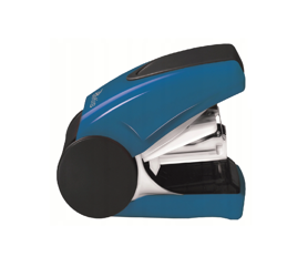 Mini zszywacz niebiesko-szary GV080-NV Tetis