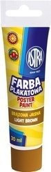 Farba plakatowa tuba 30 ml brązowa jasna ASTRA