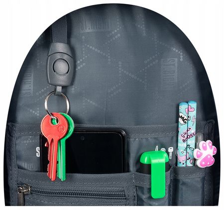 Plecak 3-komorowy ST.RIGHT BP-26 Chess Cats Kotki