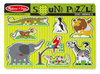Puzzle Dźwiękowe - Zwierzęta w ZOO - Melissa