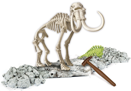 Clementoni Skamieniałości Mamut Świecący Fluo