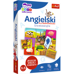 TREFL Mały Odkrywca Angielski Gra Edukacyjna