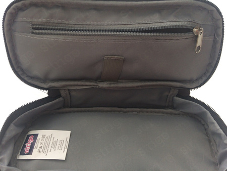 Strigo Piórnik Saszetka PCD6 Comic Prostokąt Czarno-biały