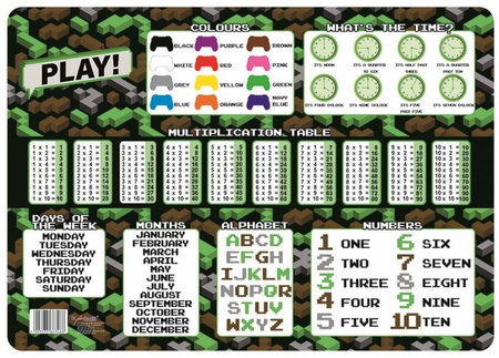 Bambino Podkład laminowany A3 mix dla chłopca