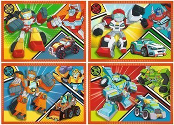 TREFL Puzzle 4w1 Czas na Transformację