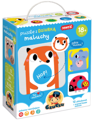 CzuCzu Puzzle z Dziurką Maluchy 18m+