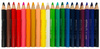 COLORINO mini Kredki ołówkowe Jumbo 20 kol 6,5cm