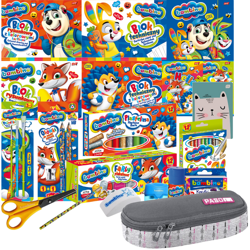 Wyprawka Bambino Szkolna Duży Zestaw do szkoły + Piórnik