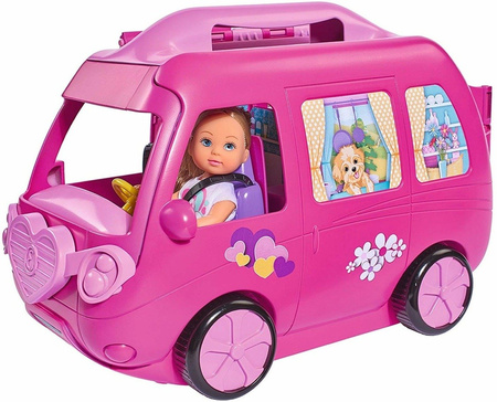 Simba Laleczka Evi Kamper Rozkładany Ponad 40el