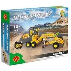 Mały konstruktor Maszyny Budowlane- Grader ALEX