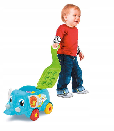 Clementoni Soft Clemmy Wózek z klockami słonik 17697