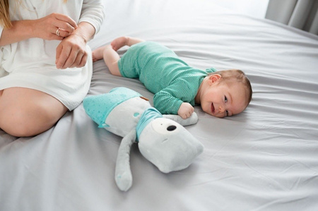 Szumisie Szumiący Miś Leon Czujnik Snu Gryzak