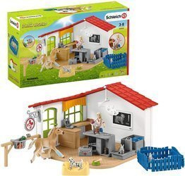 Schleich 42502 Klinika Weterynaryjna ze Zwierzętami