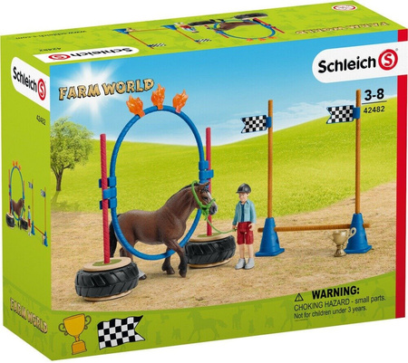 Schleich 42482 Wyścig Zręcznościowy dla Kucyków