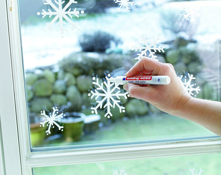 Edding Marker do Szkła Okrągły 4095 Różowy