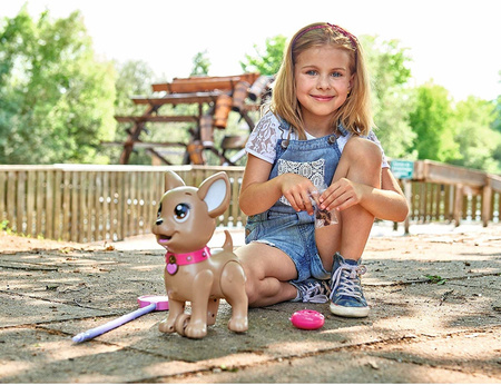 Piesek Chi Chi Interaktywny Poo Puppy Robi Kupę