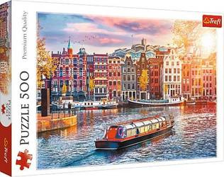 Puzzle 500 el. Trefl - Amsterdam Holandia 37428