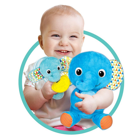 Smily Play Przytulanka Słoniki Grzechotka