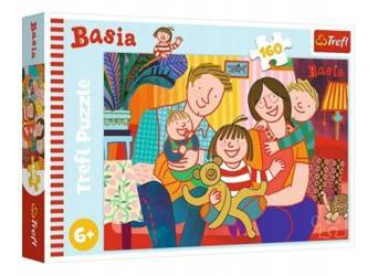 Trefl Puzzle 160 Poznaj Basię Basia