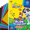 ASTRA Blok A4 kolorowy barwiony w masie 170g 10 ark
