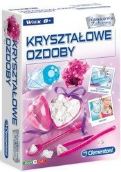 Clementoni Naukowa Zabawa Kryształowe Ozdoby