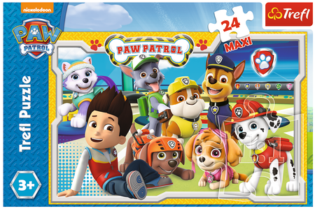 Trefl Puzzle 24 MAXI Psi Patrol Wesoła Drużyna