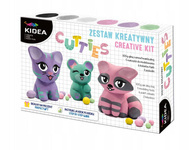 Kidea Glina samoutwardzalna zestaw misie