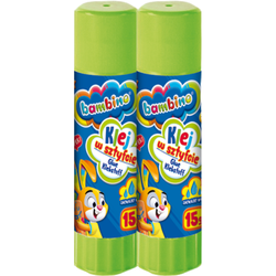 Klej w Sztyfcie 15g Mini Zoo Bambino Majewski 2 szt.