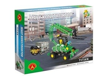 Mały konstruktor Maszyny Budowlane- Titan ALEX