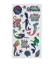 Naklejki syreny 17 szt.