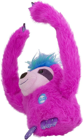 TM TOYS Party Pets Interaktywny Leniwiec Slowy Różowy