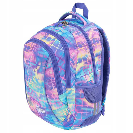 Plecak 3 komorowy STRIGHT BP-26 Pastel Snake