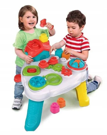 Clementoni Clemmy Stolik sensoryczny Klocki 17704