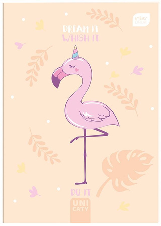 INTERDRUK Zeszyt do słówek A6 32k kratka