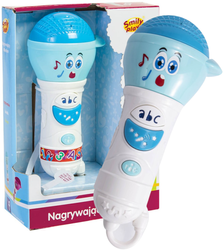 Mikrofon dla Dzieci Niebieski Nagrywa Dyktafon Smily Play