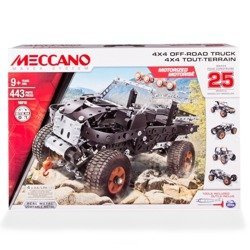 Meccano Core - MULTI Zestaw 25 Modeli - Ciężarówka