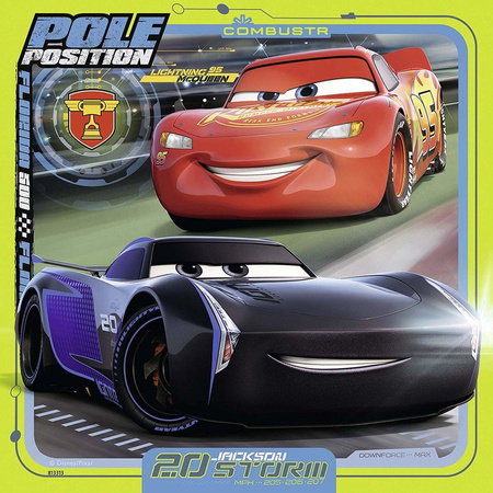 Ravensburger Puzzle 3x49 el Cars 3 Auta 3